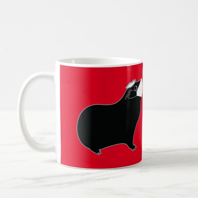 Guinea Pig Protecting Coffee Mug (Left)