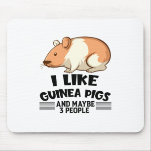 Guinea Pig Sayings Mouse Pad