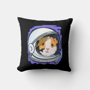 Guinea Pig Science Throw Pillow