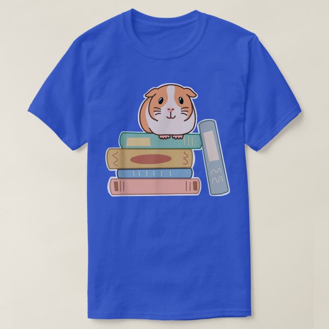 Guinea Pig Sitting On Top of A Stack of Books for  (Design Front)