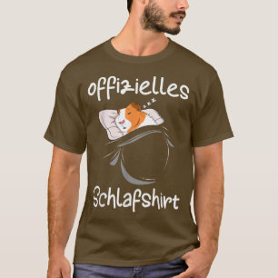 Guinea Pig Sleep Pyjamas T-Shirt