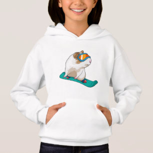 Guinea pig Snowboarder Snowboard