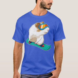 Guinea pig Snowboarder Snowboard T-Shirt