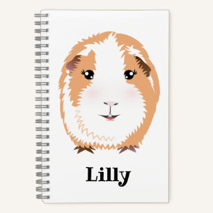 Guinea Pig Spiral Notebook