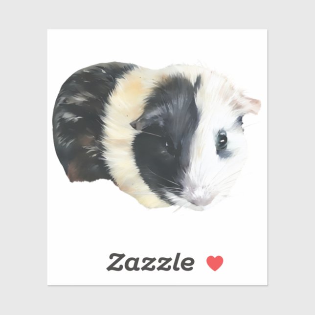 Guinea Pig Sticker - Oreo #1 (Sheet)