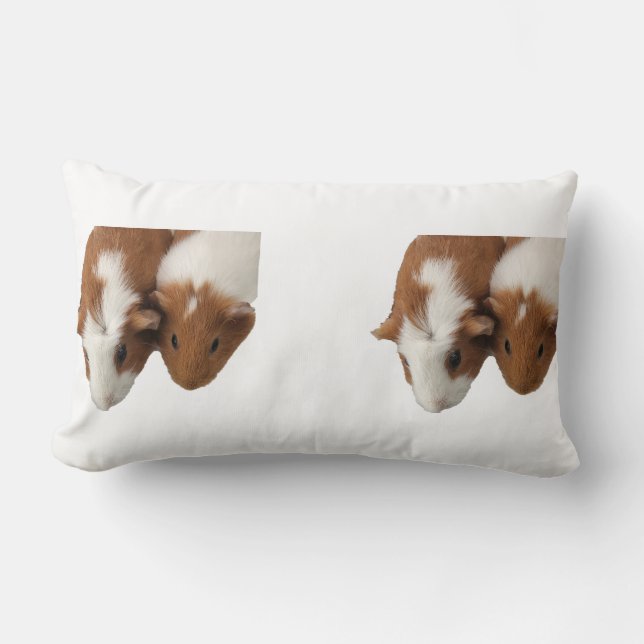 Guinea Pig Throw Pillow (Front)