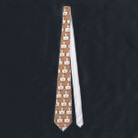 Guinea Pig Tie<br><div class="desc">Whimsical Brown Guinea Pig Tie</div>