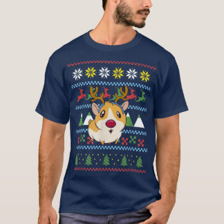 Guinea Pig Ugly Christmas, Guinea Pig593 T-Shirt