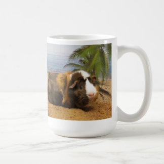 Guinea Pig Under the Palm Tree Coffee Mug