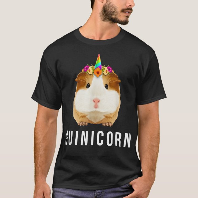 Guinea Pig Unicorn Guinicorn Clothing Accessories  T-Shirt (Front)