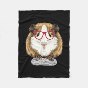 Guinea Pig Video Game Wildlife Animal Gift Fleece Blanket