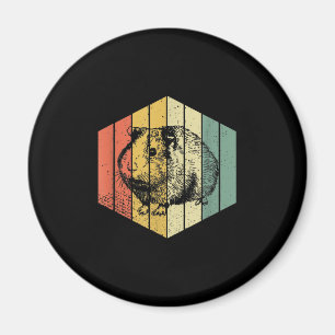 Guinea Pig   Vintage Guinea Pig Animal Magnet