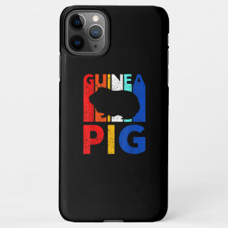 Guinea Pig - Vintage I Love My Guinea Pig iPhone 11Pro Max Case