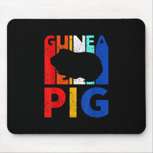 Guinea Pig - Vintage I Love My Guinea Pig Mouse Pad