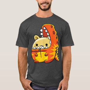 Guinea Pig Wearing T Rex Dinosaur Golden Or A Syri T-Shirt