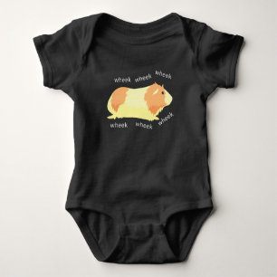 Guinea Pig wheek Small animal adorable Pet Lover Baby Bodysuit