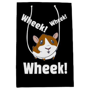 Guinea pig Wheek! Wheek! Medium Gift Bag