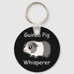 Guinea Pig Whisperer Keychain