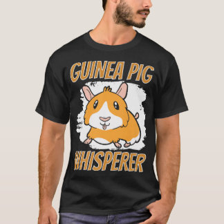 Guinea Pig Whisperer Pet Animal Lover Cute Premium T-Shirt