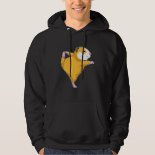 Guinea Pig Yoga Fitness Sports Hoodie
