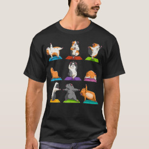 Guinea Pig Yoga Position Workout Gift Premium  T-Shirt