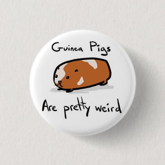 Guinea Pigs 1 Inch Round Button
