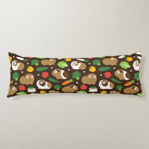 Guinea Pigs And Their Treats Body Pillow