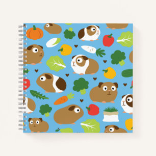 Guinea Pigs And Their Treats Notebook