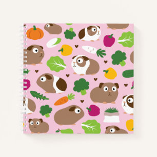 Guinea Pigs And Their Treats Notebook