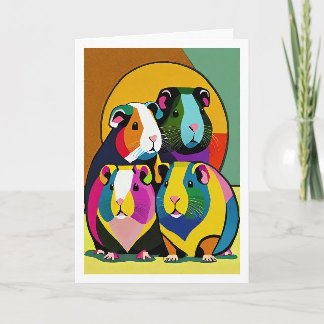 Guinea Pigs Card (Front)