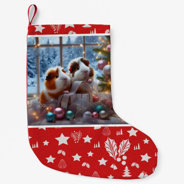Guinea Pigs' Christmas Stocking (Front)