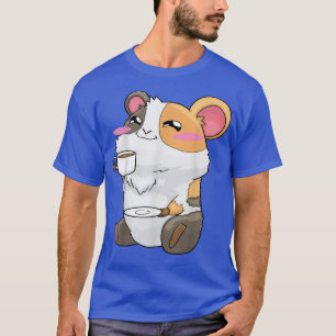 Guinea Pigs Coffee Anime Kawaii Cute Gift T-Shirt