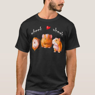 Guinea pigs cute wheek wheek with a heart Premium T-Shirt