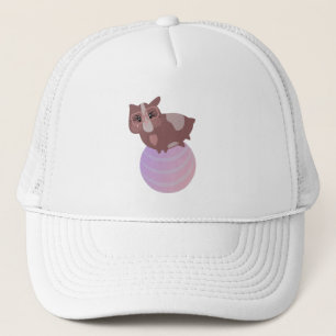 Guinea Pigs Fitness Funny Design Trucker Hat