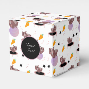 Guinea Pigs Fitness Gym Favor Box