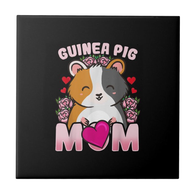 Guinea Pigs Gift For Guinea Pig Lovers Tile (Front)