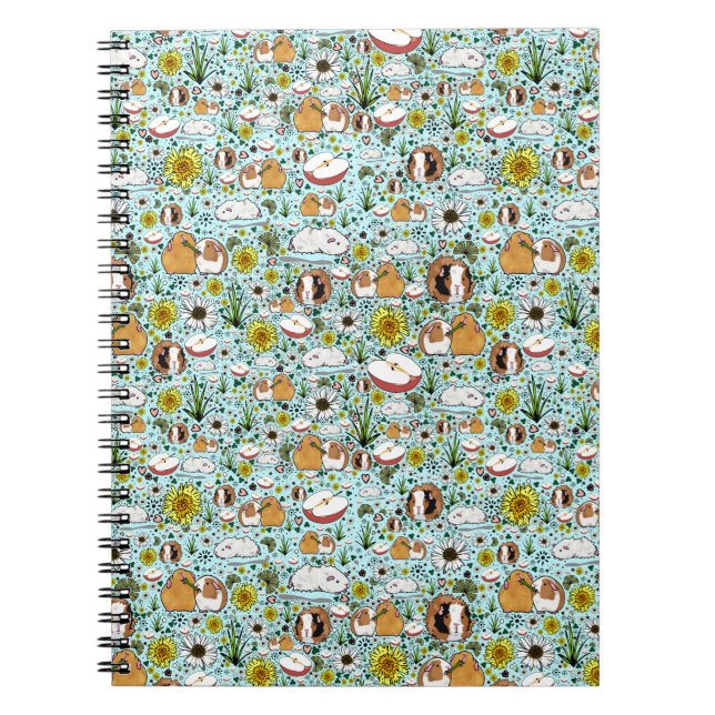 Guinea Pigs in Blue Notebook (Front)