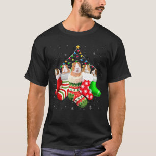 Guinea Pigs In Socks Christmas Pajama For Guinea P T-Shirt