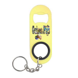 Guinea Pigs Is The Word, Bottle Opener Keyring Keychain Bottle Opener