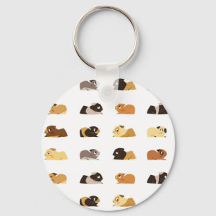 Guinea pigs keychain