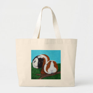 Guinea Pigs Large Tote Bag