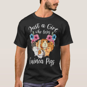 Guinea Pigs Mom Cute Wheek Animal Pet Quotes Wild T-Shirt