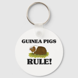 GUINEA PIGS Rule! Keychain