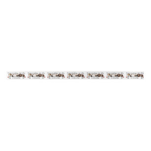 Guinea Pigs Satin Ribbon