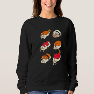Guinea Pigs Sushi Style Animal Guinea Pig Sweatshirt