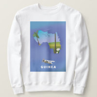 Guinea South Africa Ski poster print.