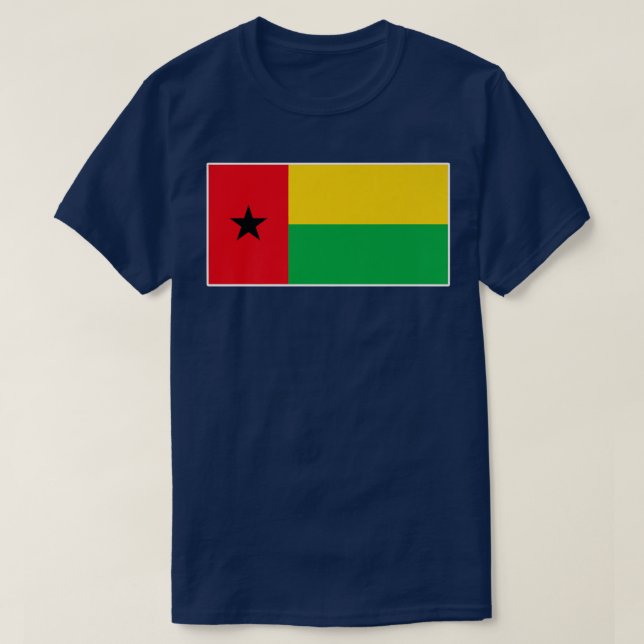 GuineaBissau  Tee Flag souvenir Gift  (Design Front)
