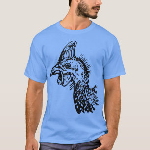 Guineafowl Guinea Hen Bird  T-Shirt