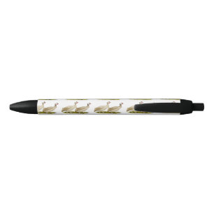 Guineas Buff Dundotte Fowl Black Ink Pen