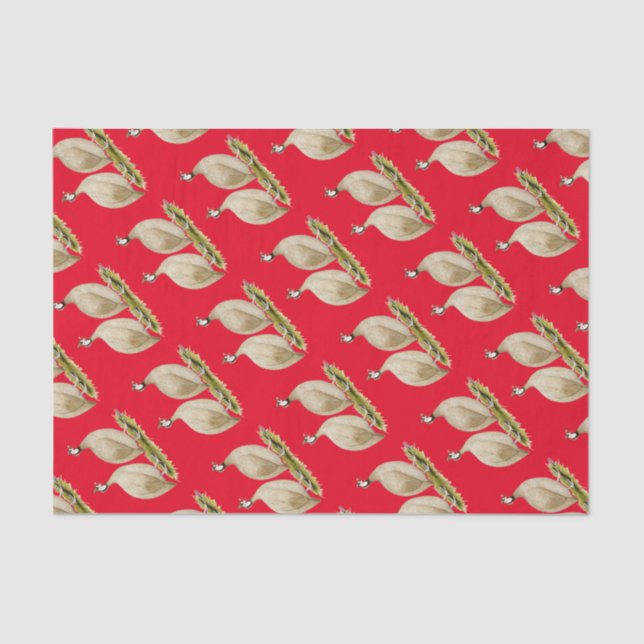 Guineas Buff Dundotte Fowl Tissue Paper (Front)